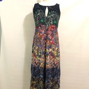 Anthropology Maeve silk dress sz 0 NWOT sleeveless maxi.